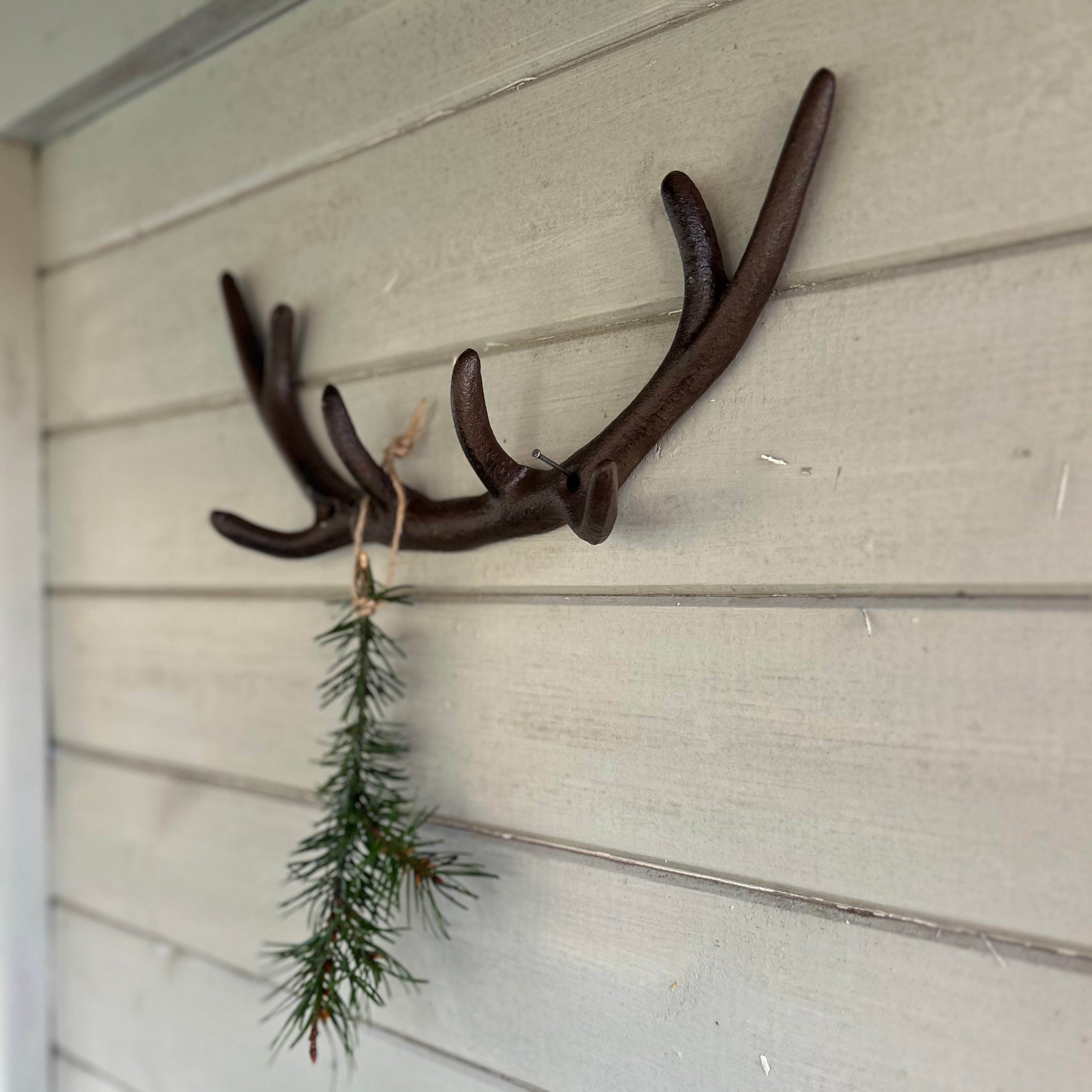 Cast Iron Antlers Hooks