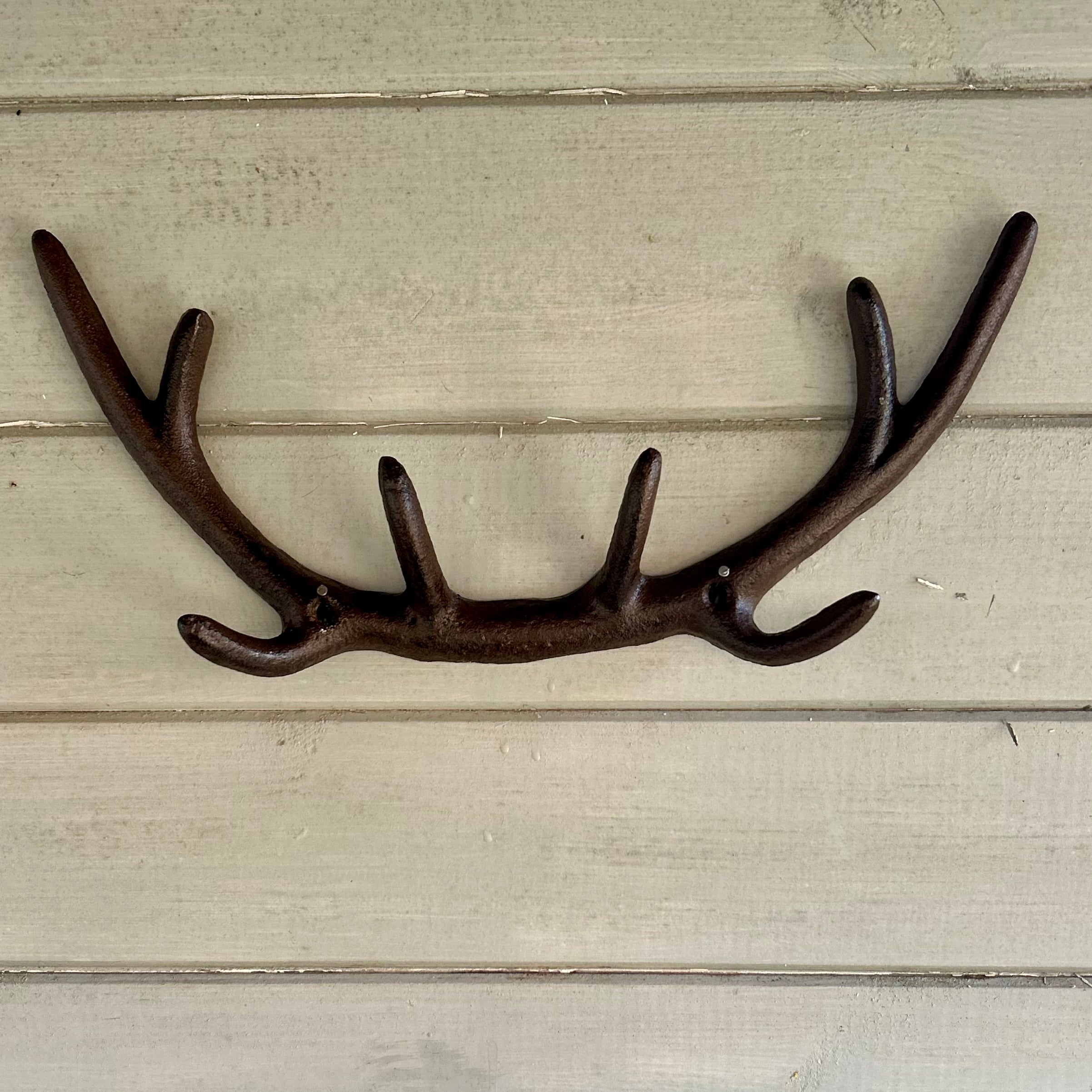 Cast Iron Antlers Hooks