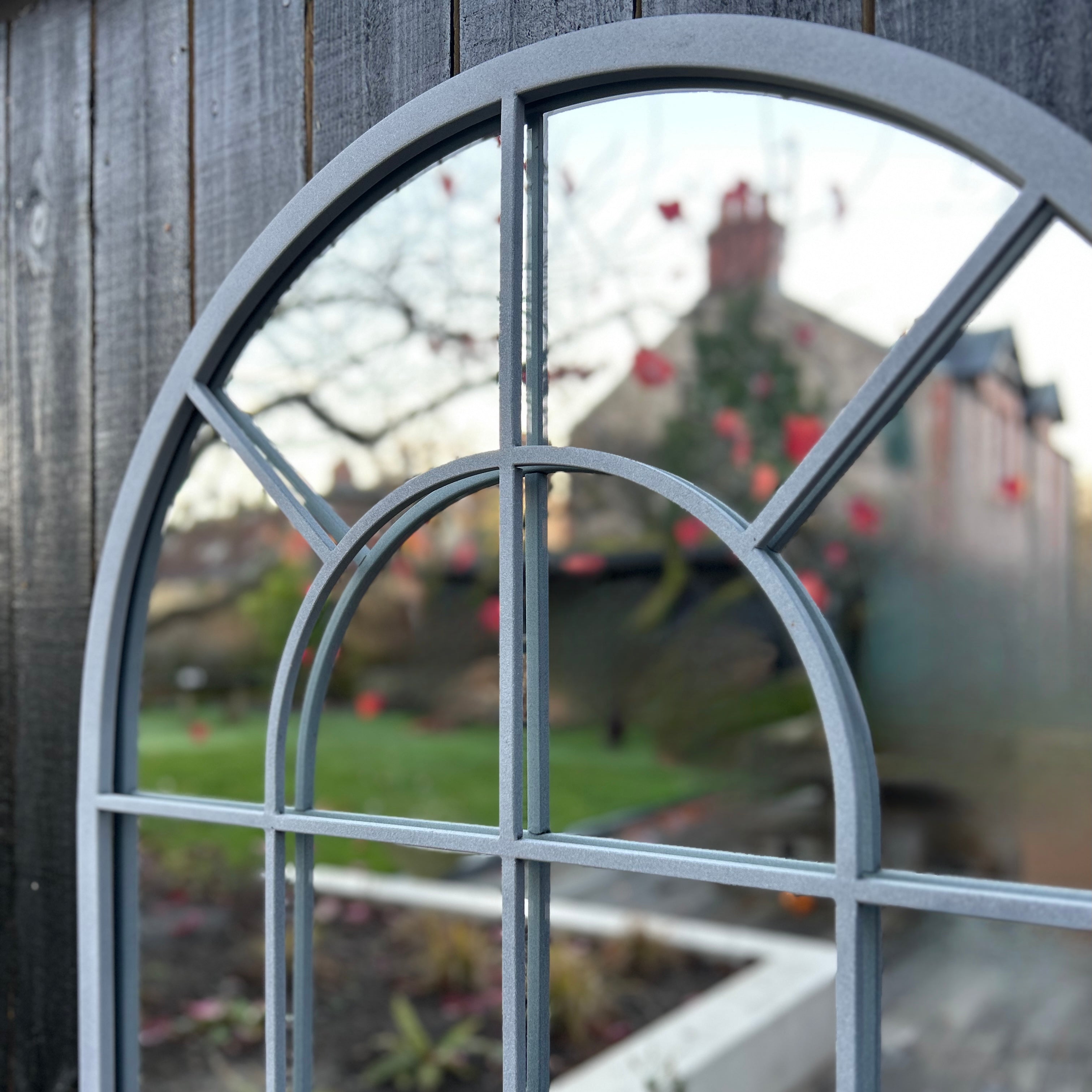 Arched Outdoor Mirror