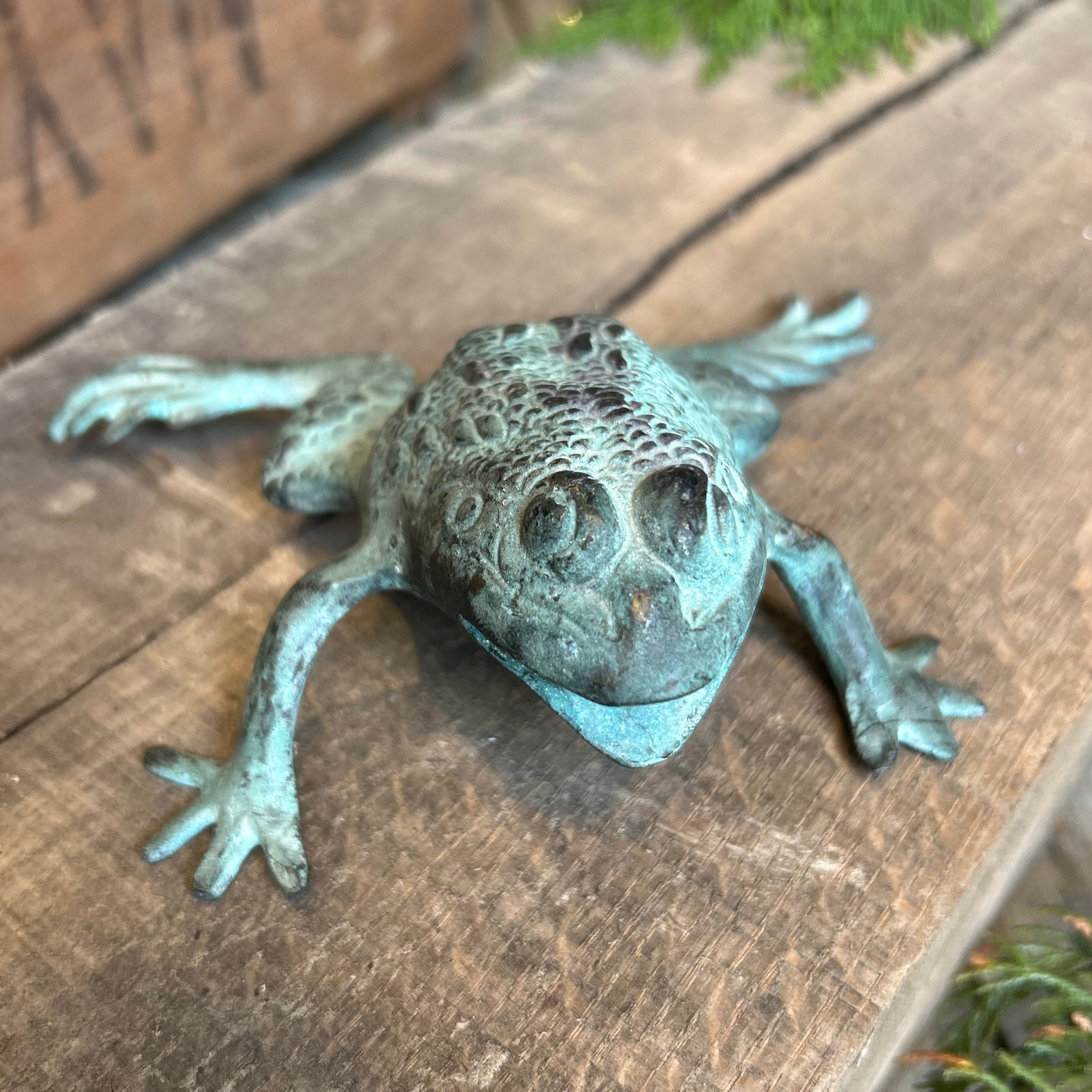 Vintage Frog Ornament