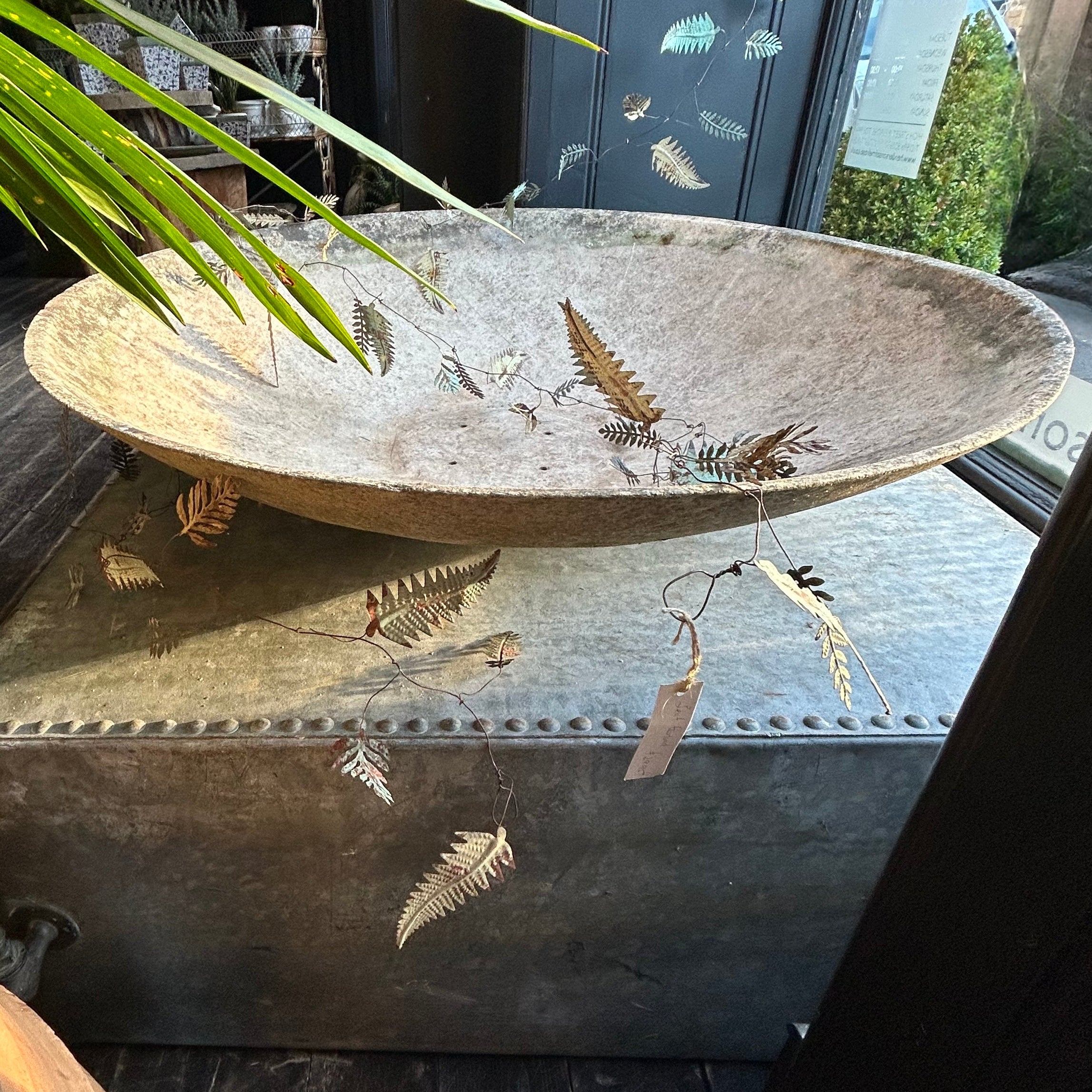 Midcentury Shallow Planter