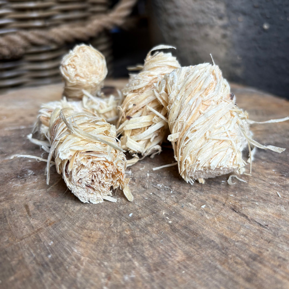 Natural Wood Wool Firestarters