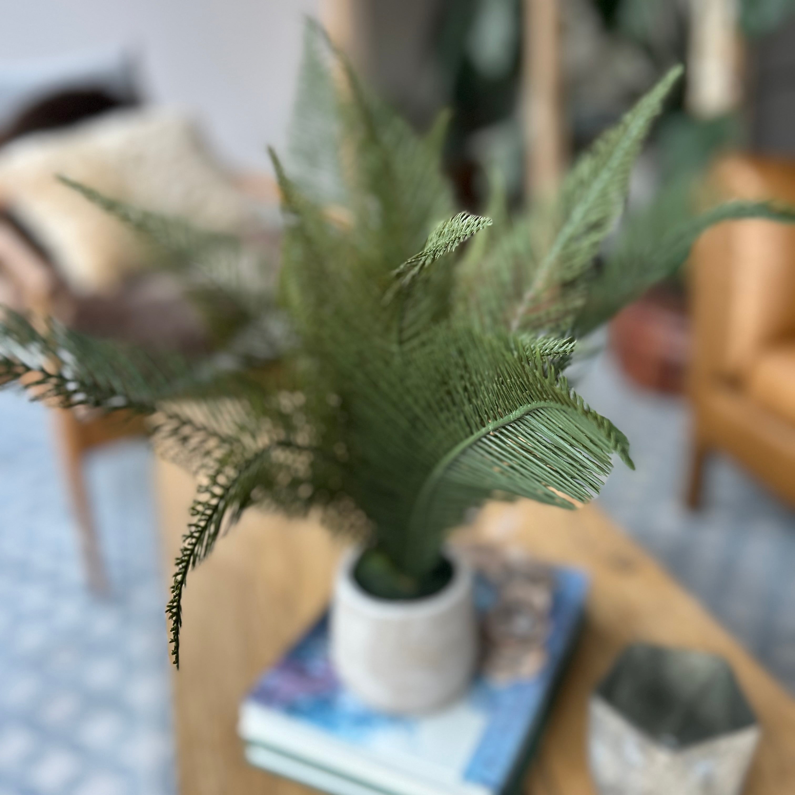 Artificial Deer Fern in Pot