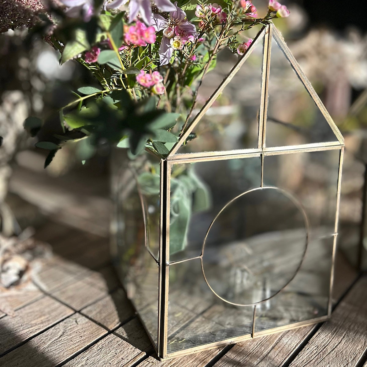 Glass Candle House
