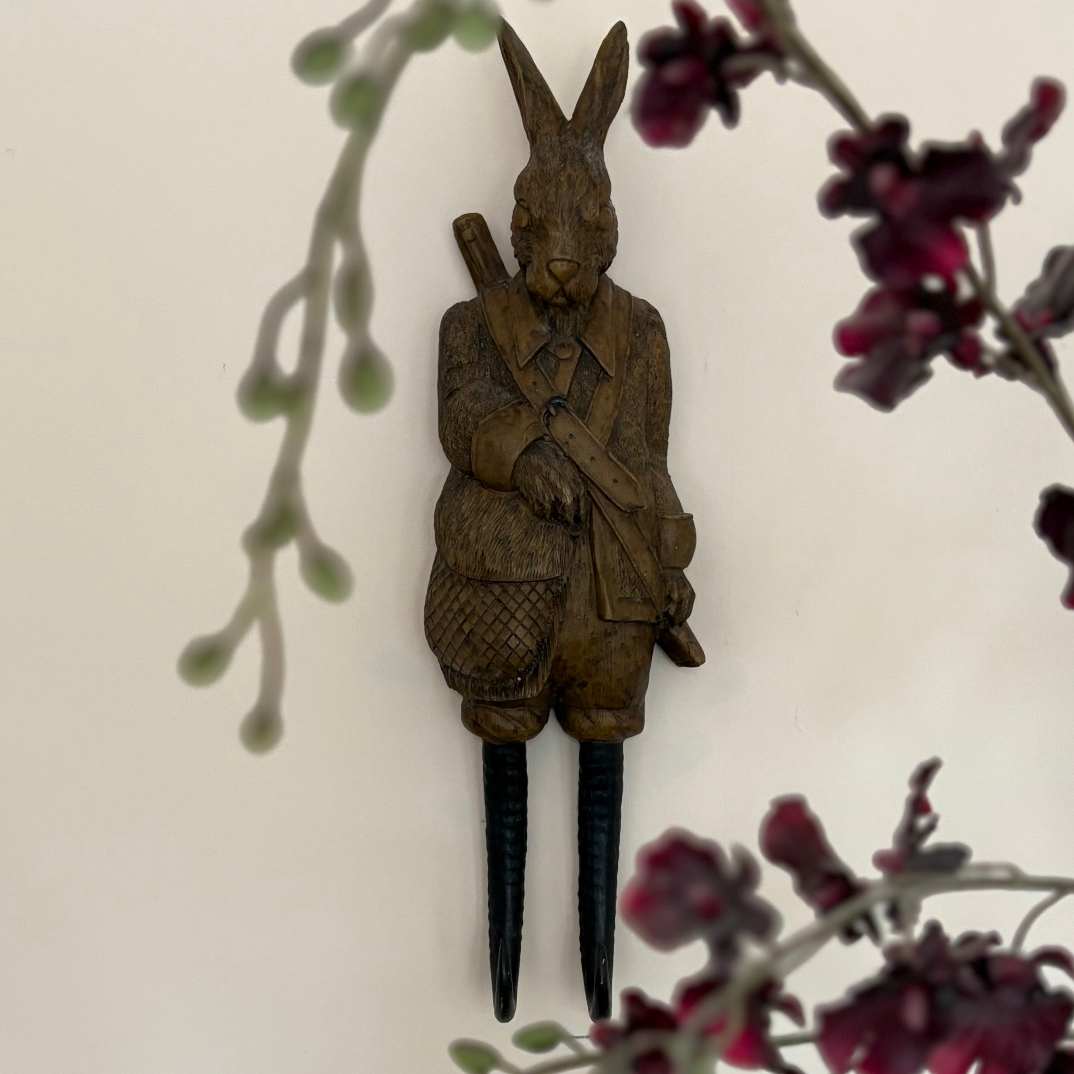 Hunting Hare Coat Hooks