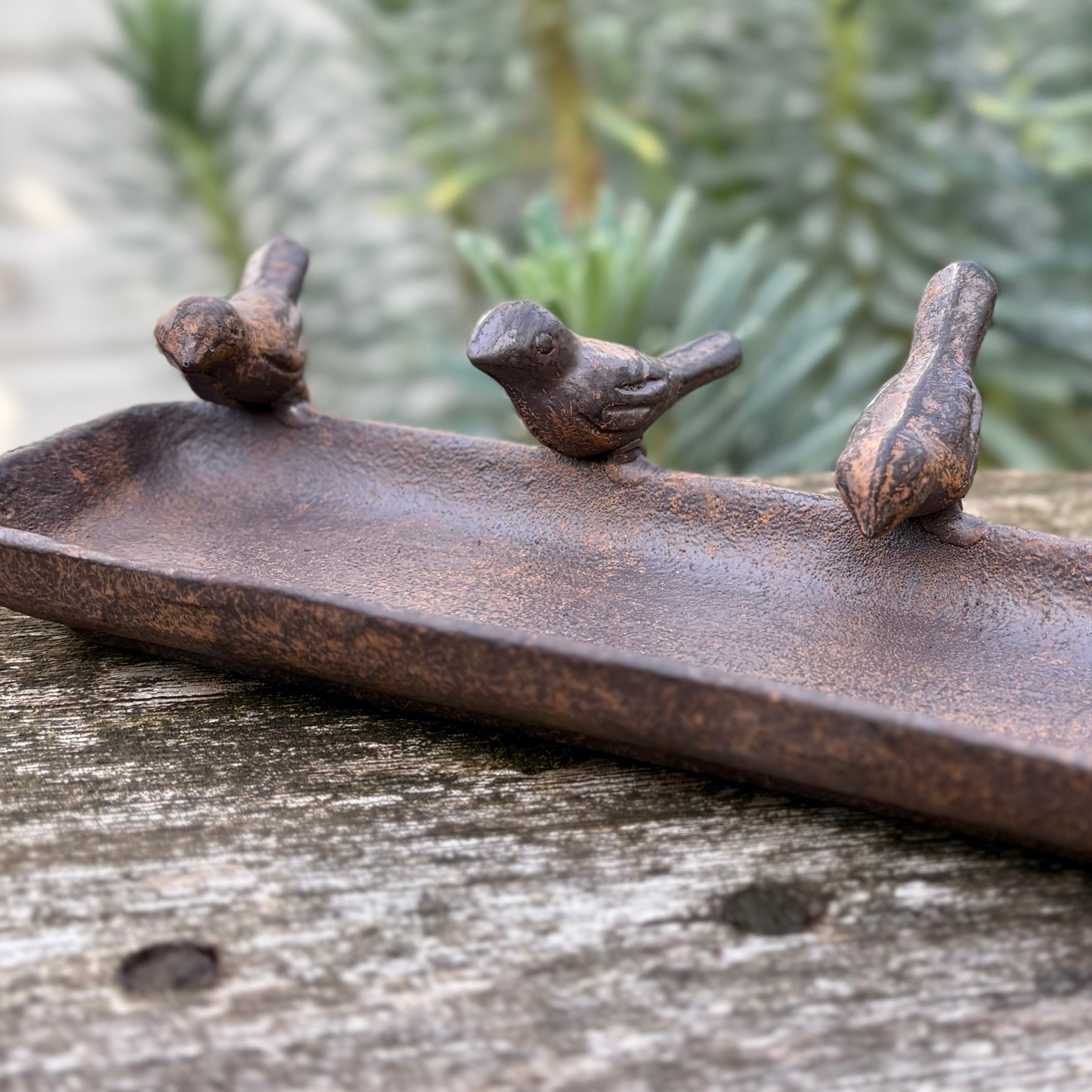 Metal Bird Feeder Tray