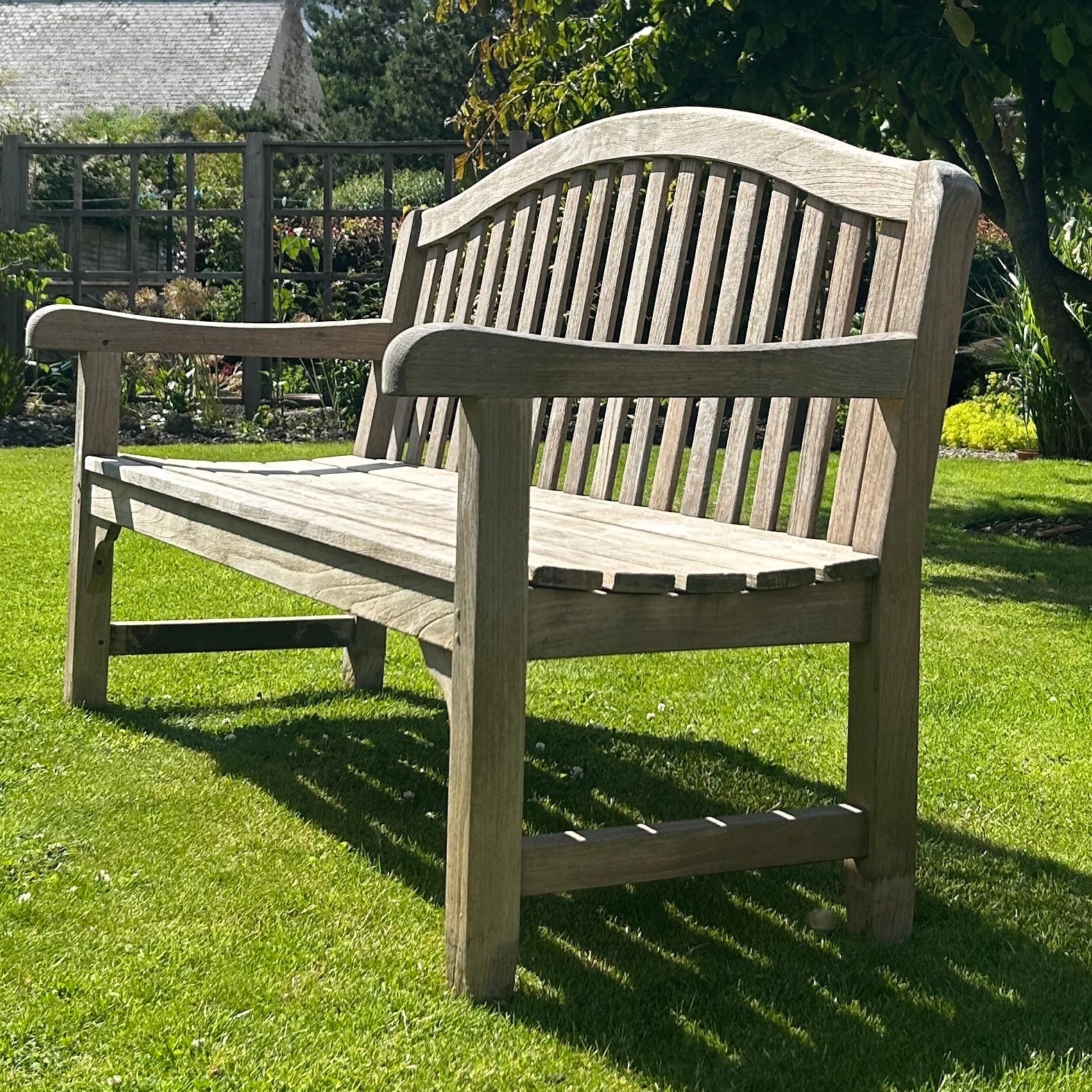 Teak Garden Bench By Indian Ocean