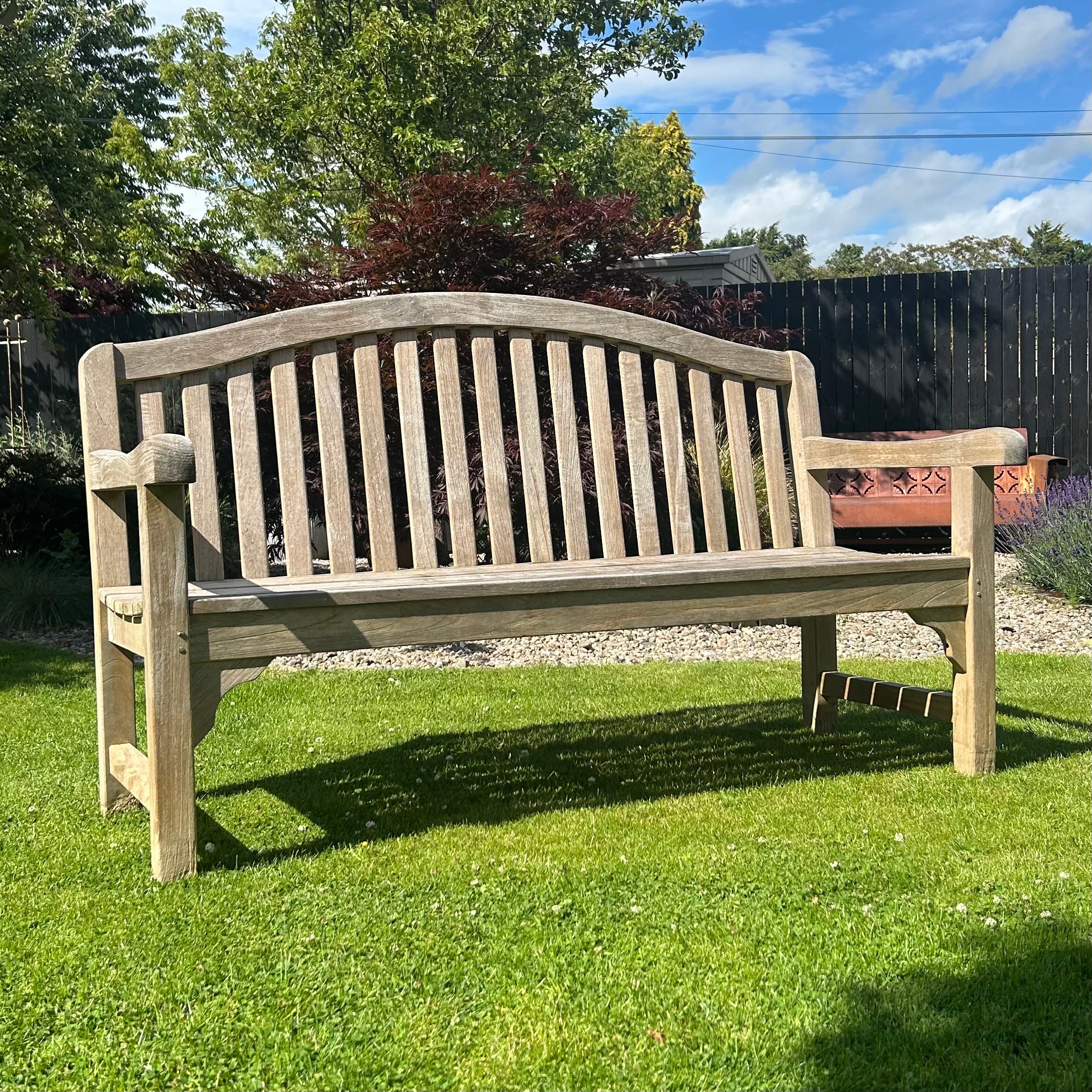 Teak Garden Bench By Indian Ocean