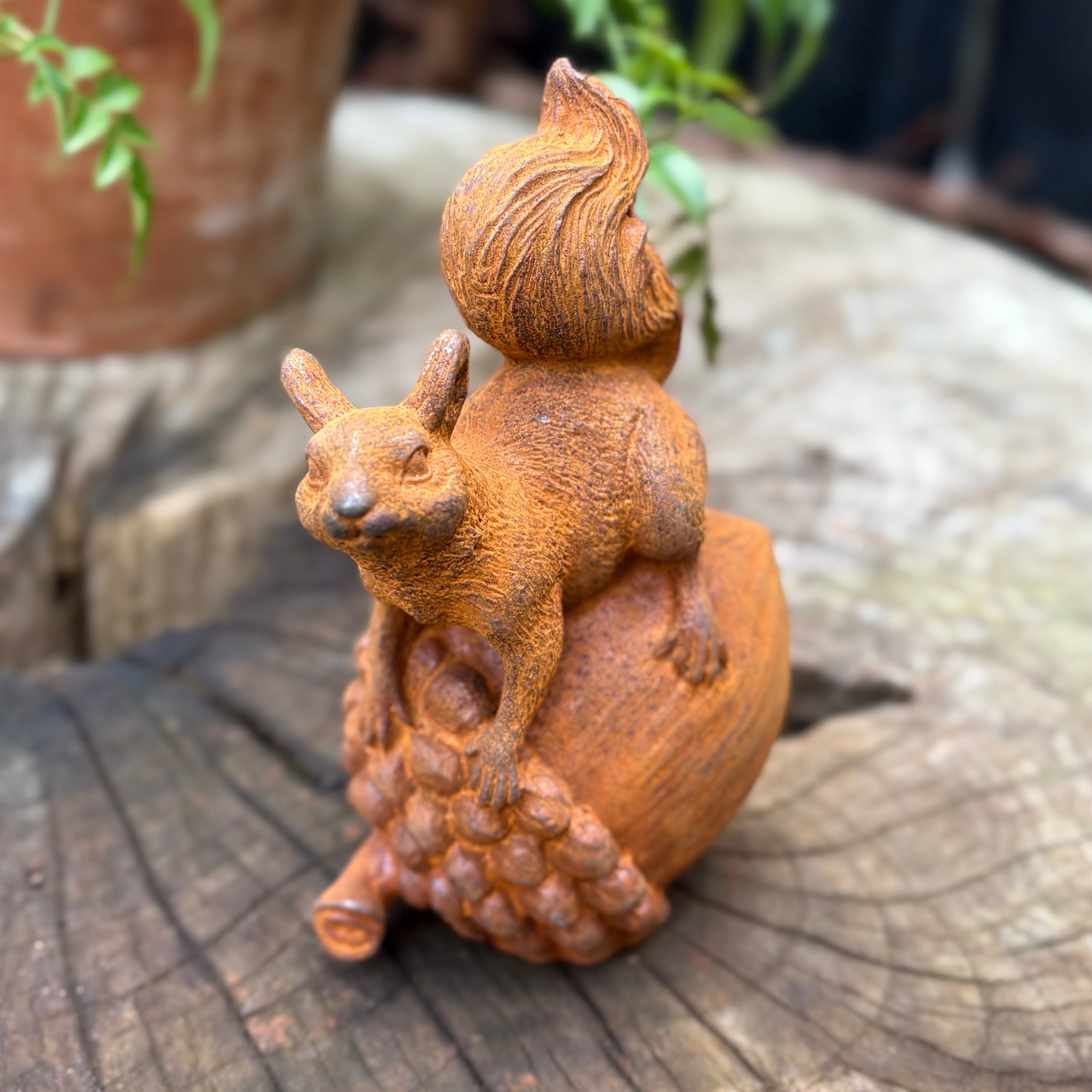 Cast Iron Squirrel
