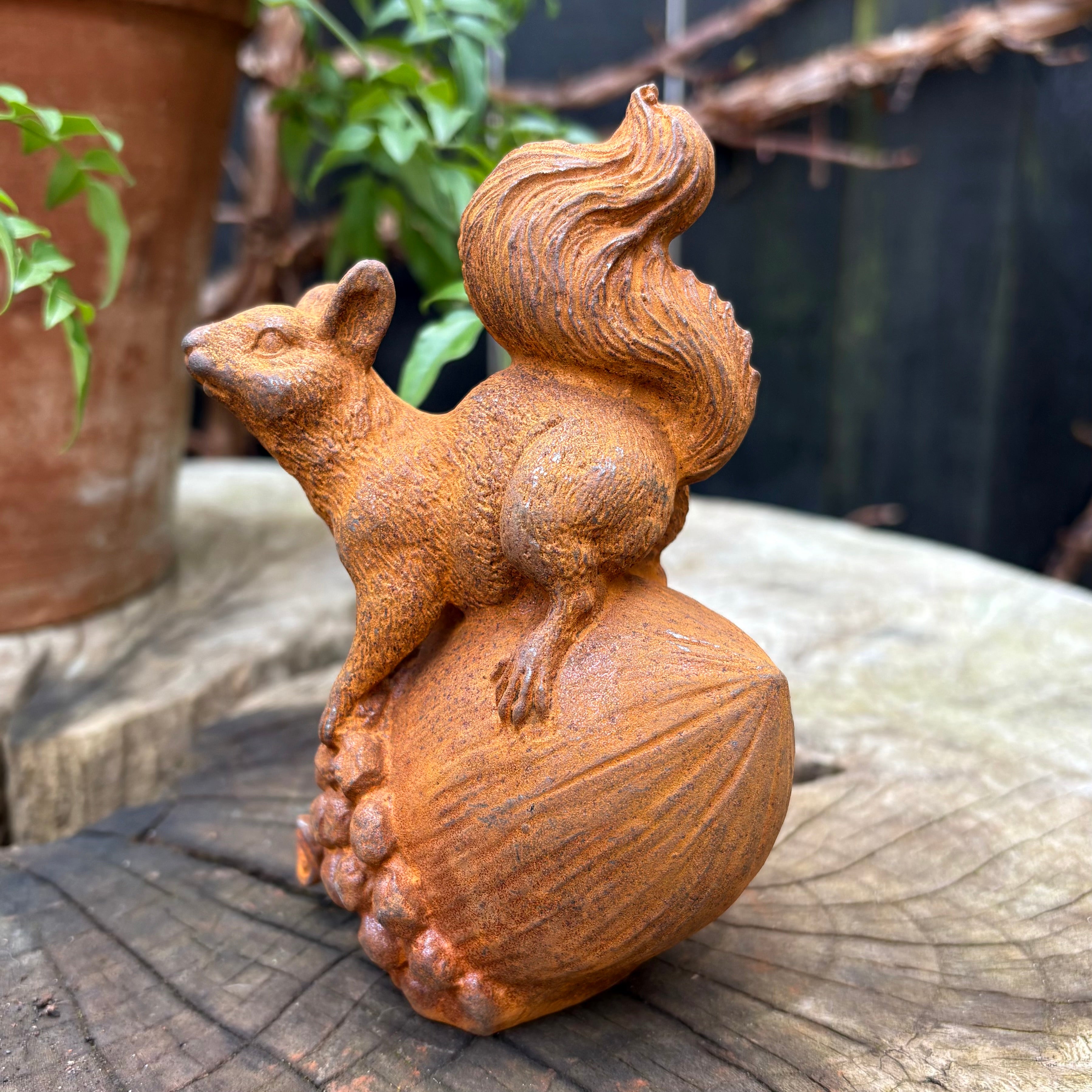Cast Iron Squirrel