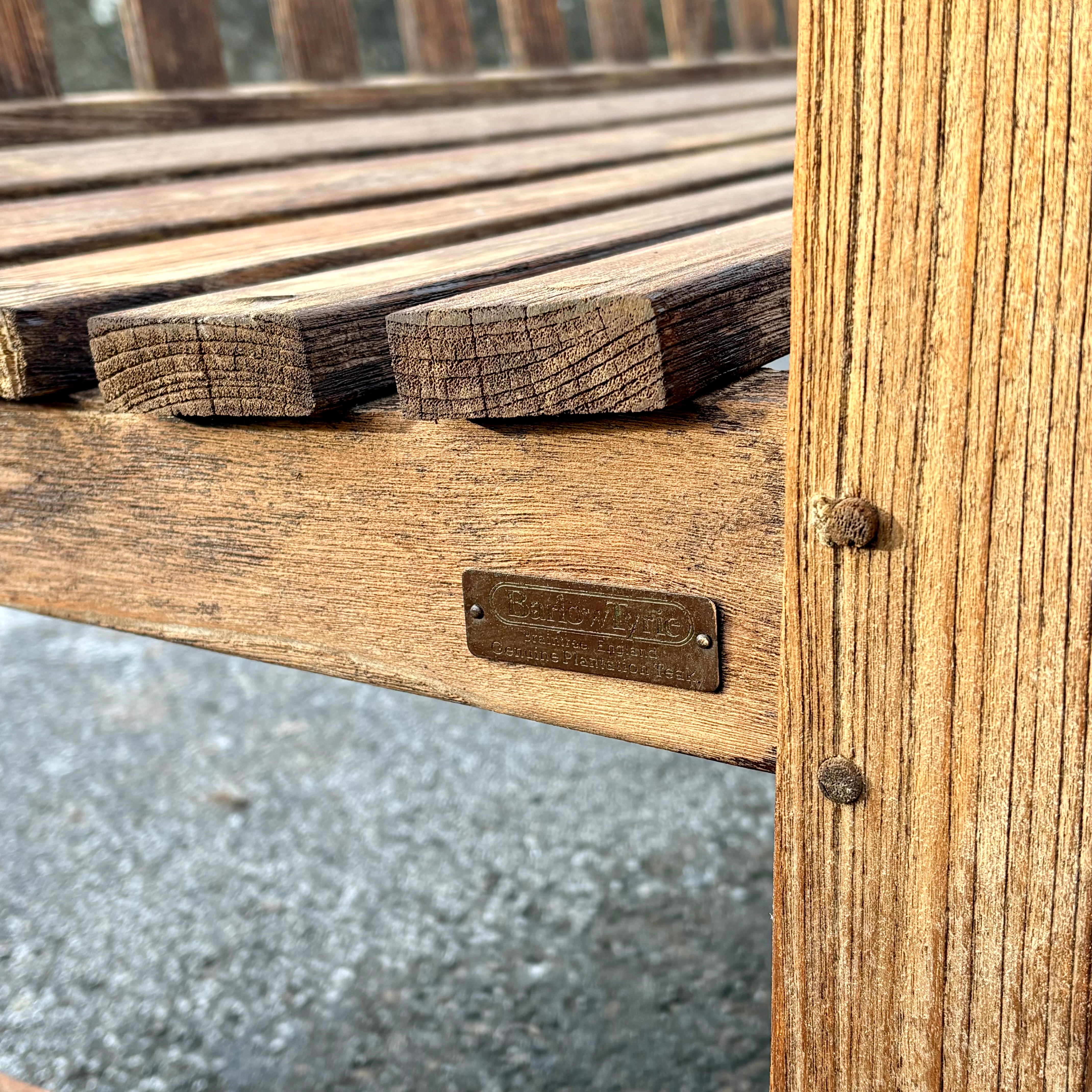 Teak Barlow Tyrie Garden Bench