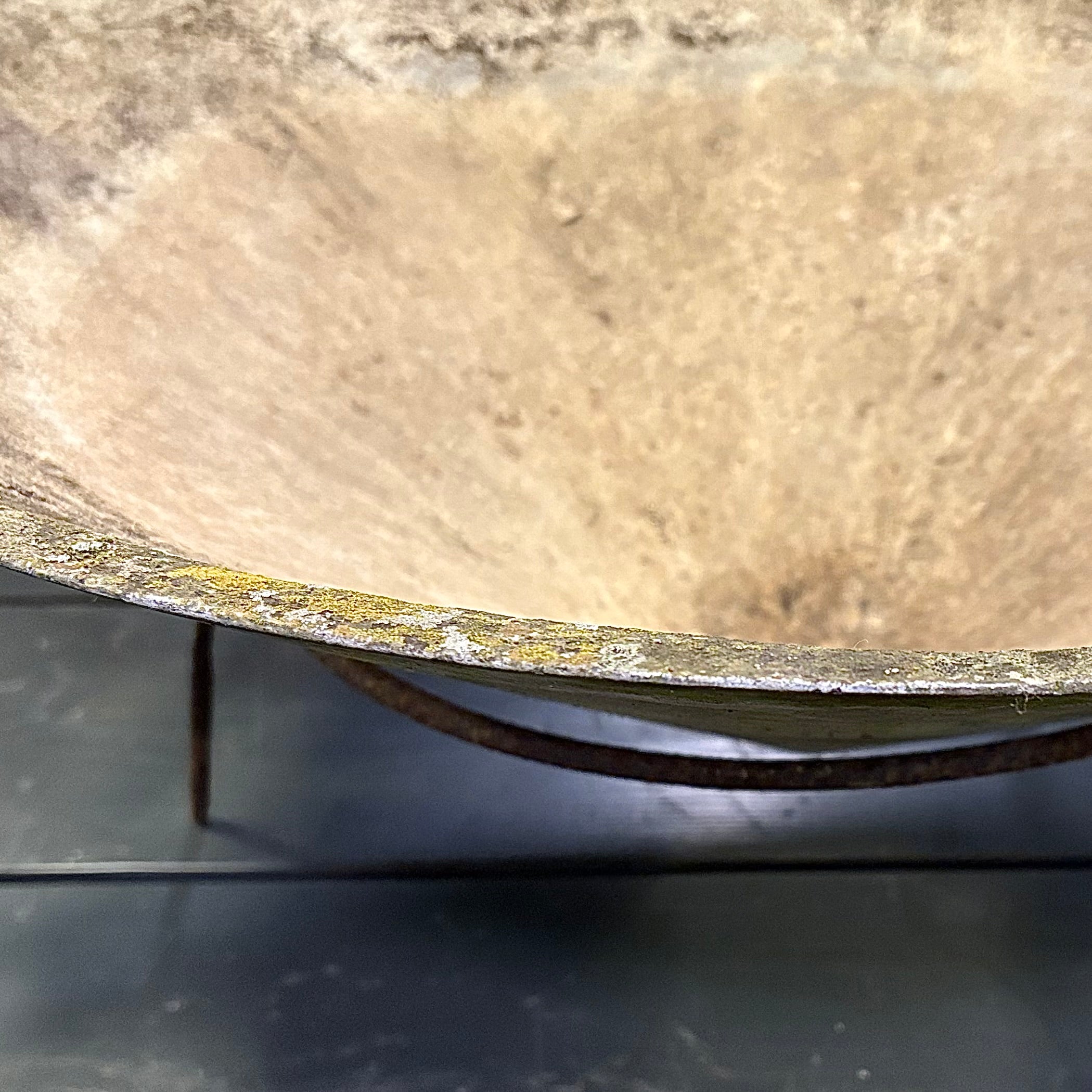 Cone Planter on Iron Stand