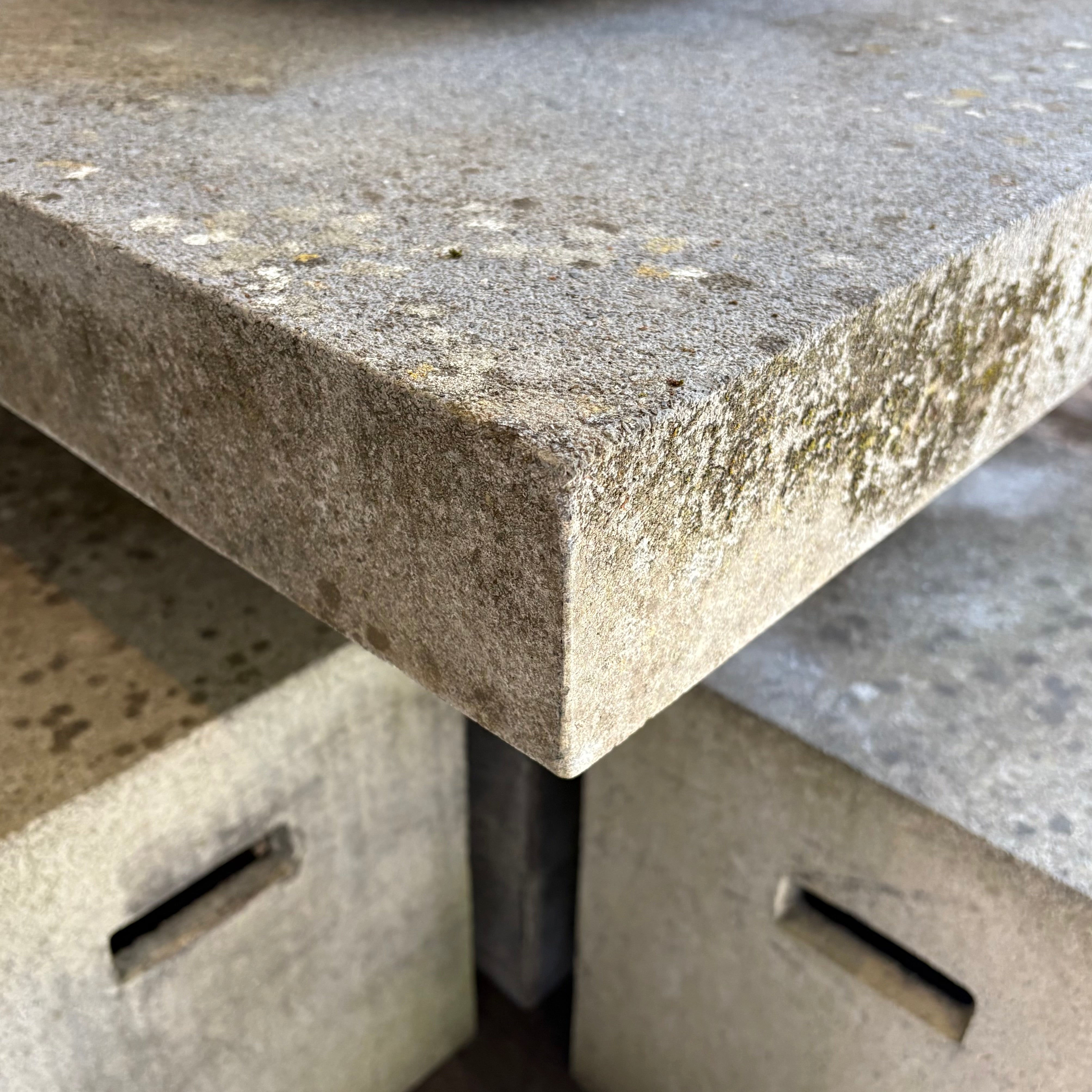 Contemporary Concrete Table Set