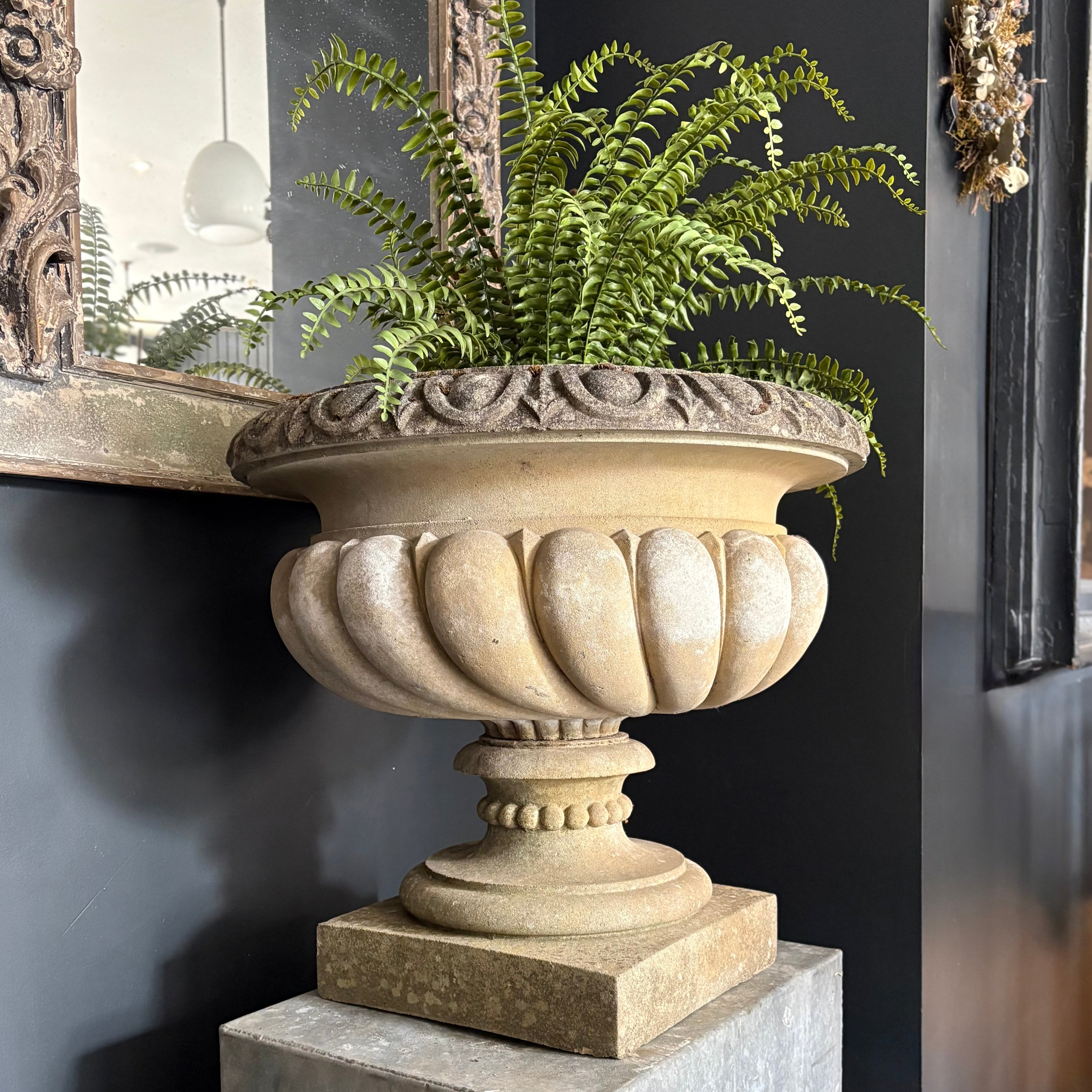 Ornate Garden Urn
