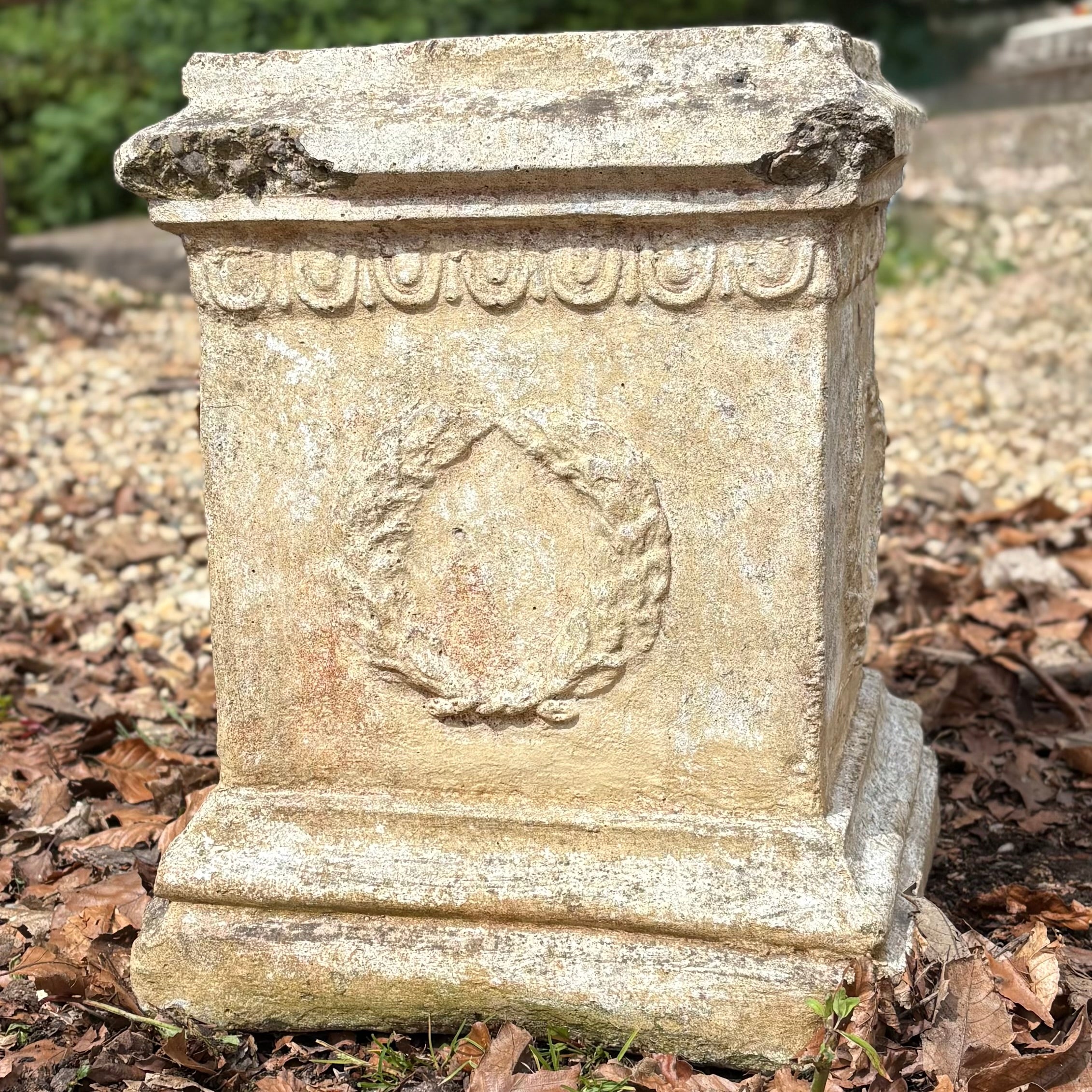 Reclaimed Cast Plinth
