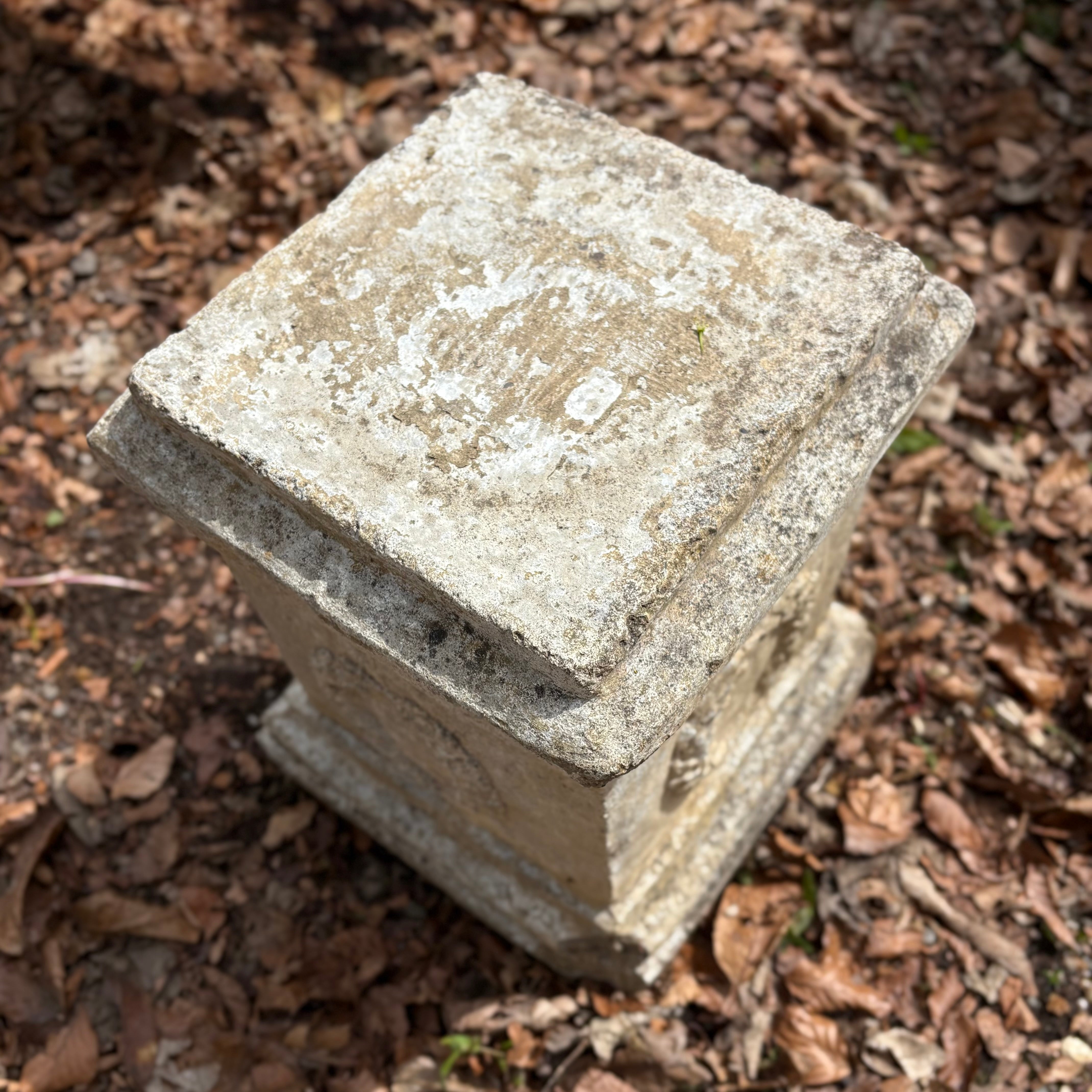 Reclaimed Cast Plinth