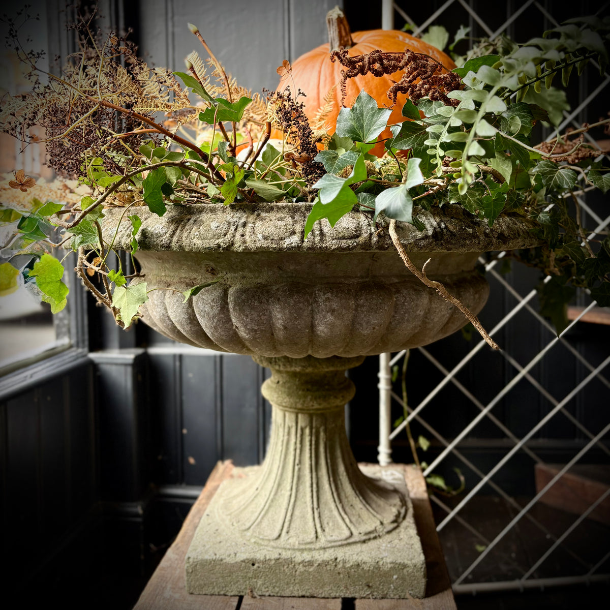 Composite Stone Garden Urn