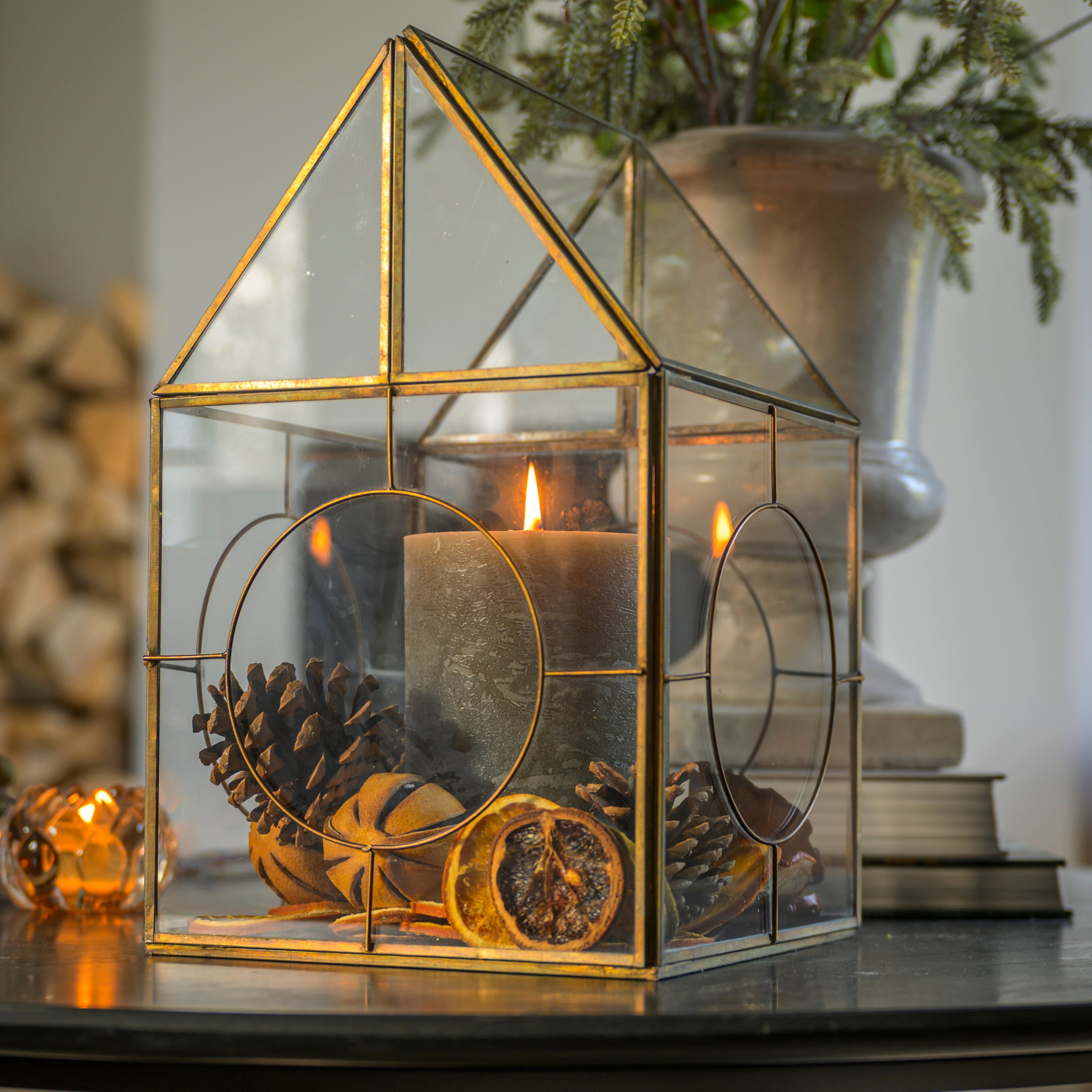 Glass Candle House