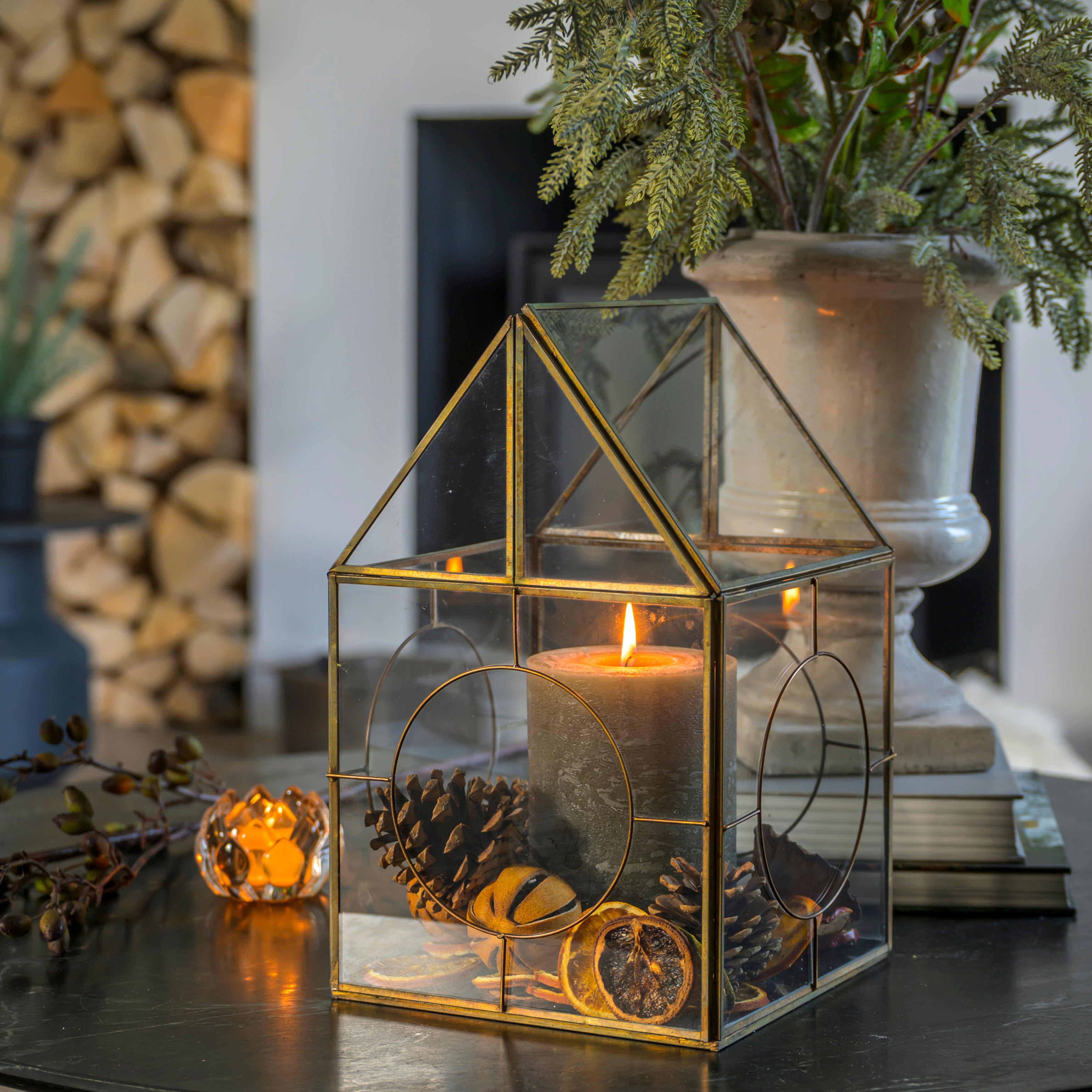 Glass Candle House