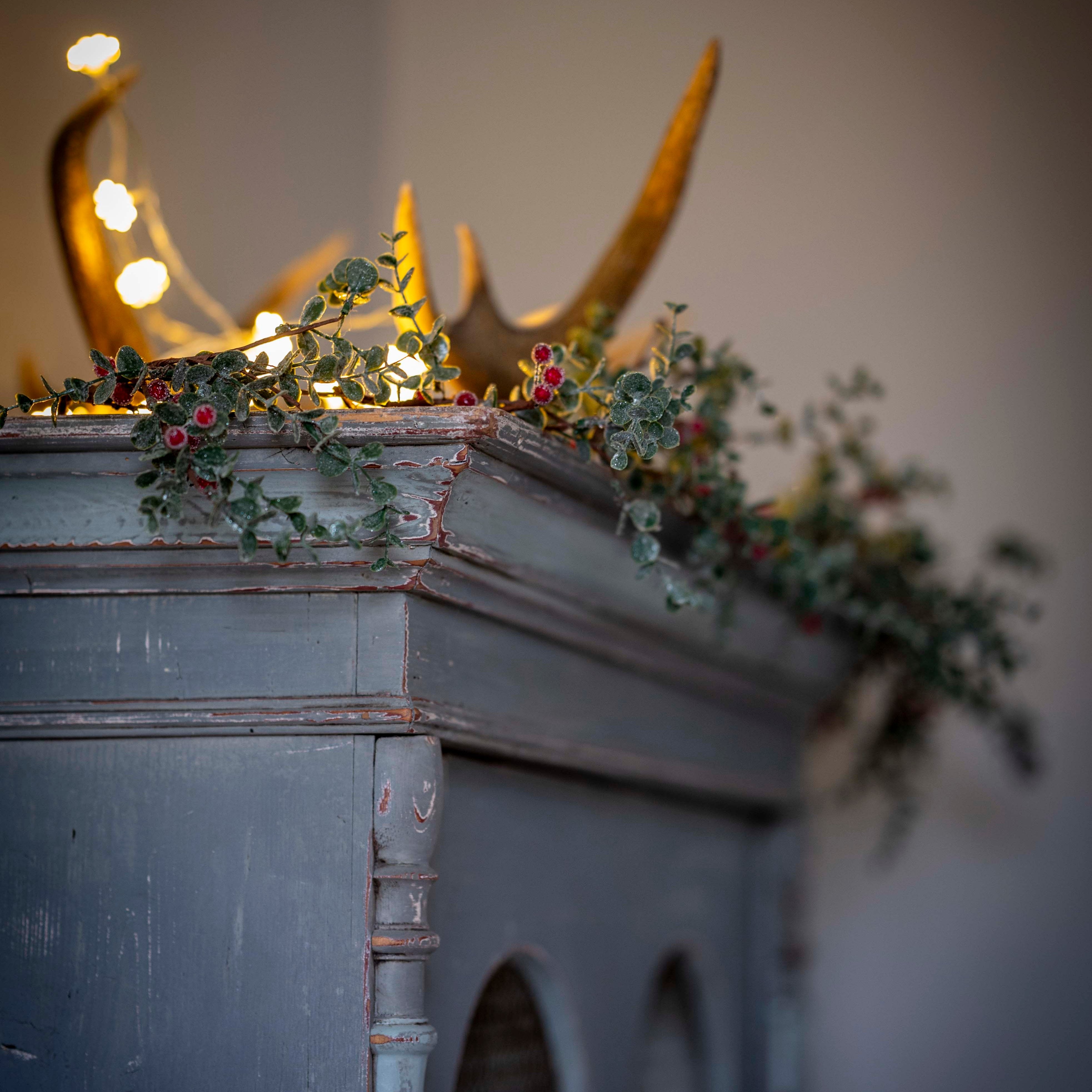 Frosted Winter Berry Garland