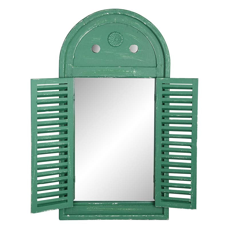 Louvre Garden Mirror - Green