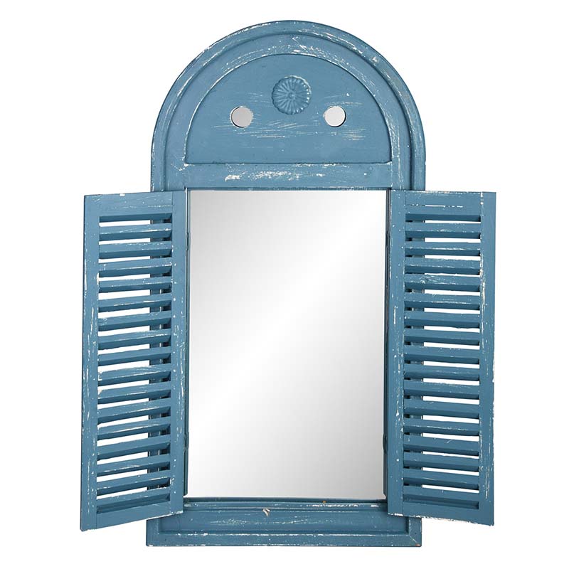 Louvre Garden Mirror - Blue