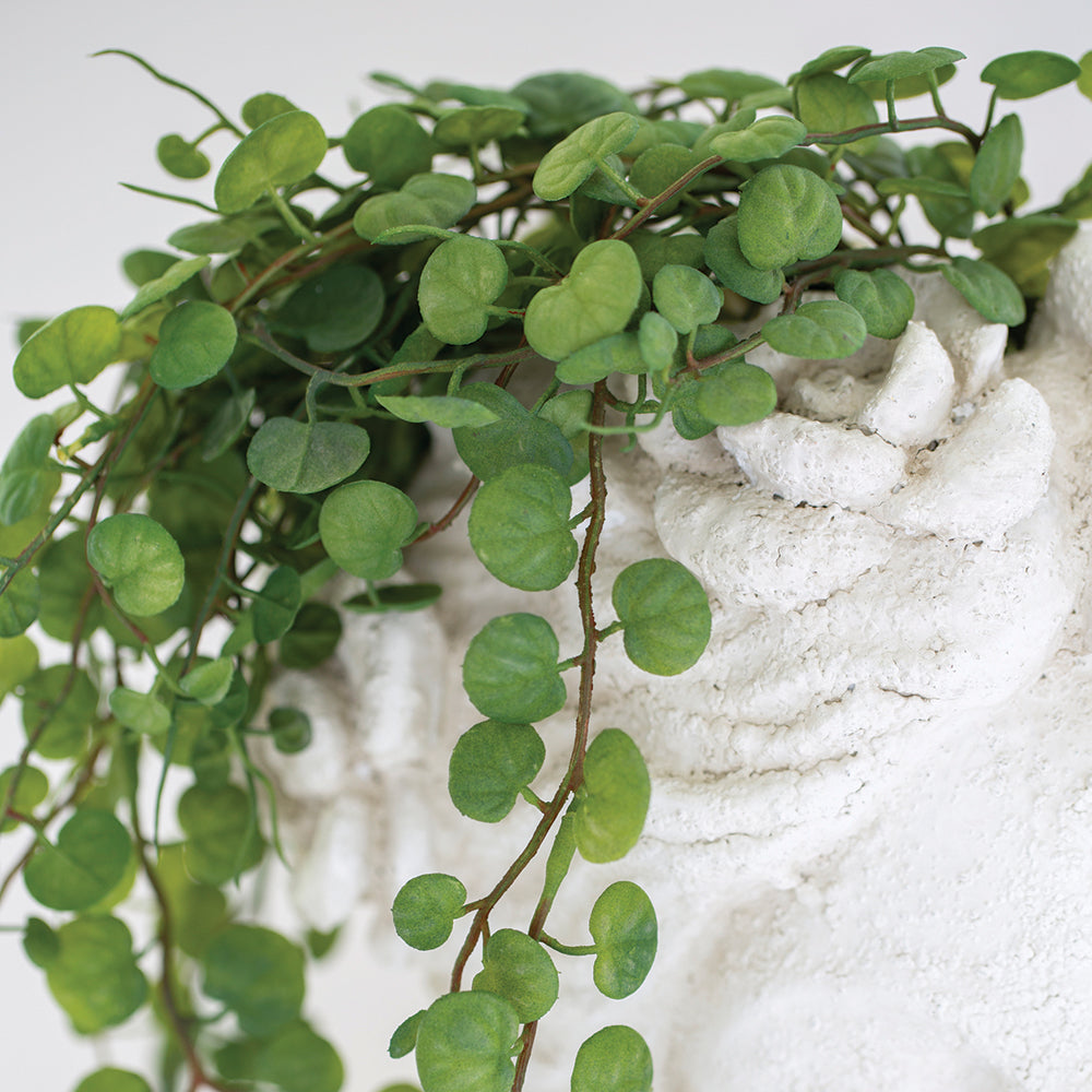 Artificial String of Pearls plant in Pot