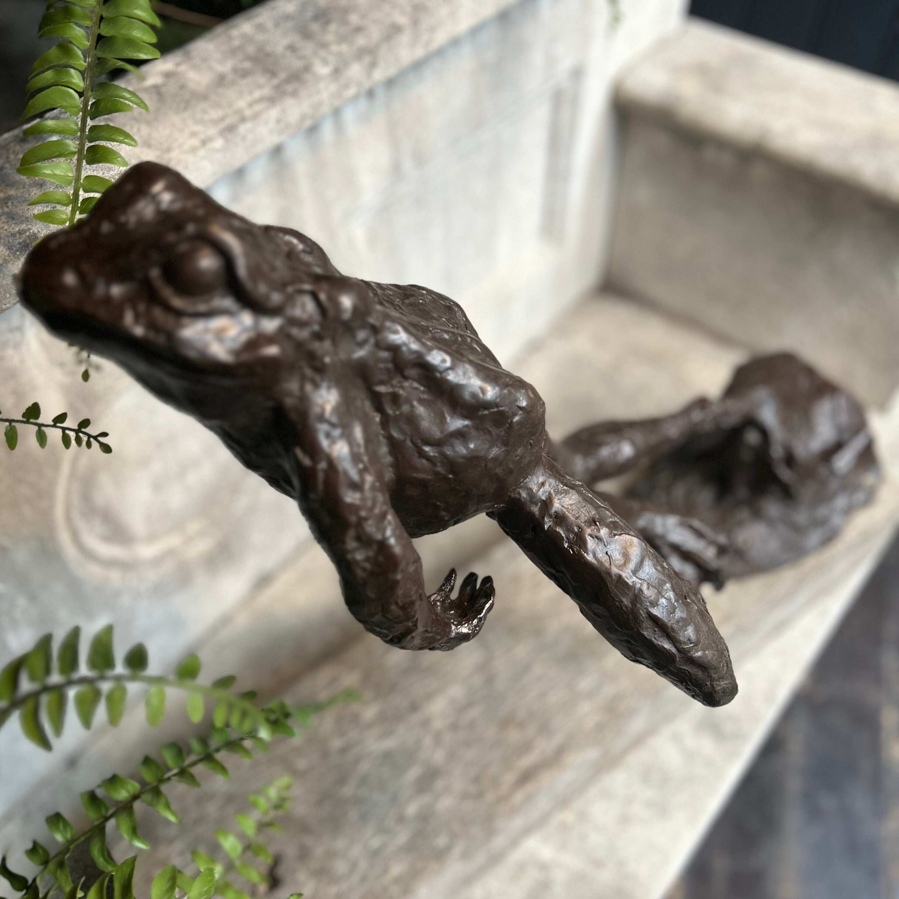 Bronze Frog Sculpture Henderson's 