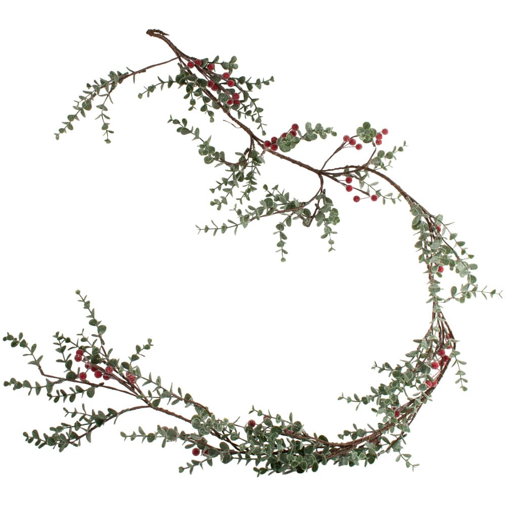 Frosted Winter Berry Garland Artificial Flora Henderson's 