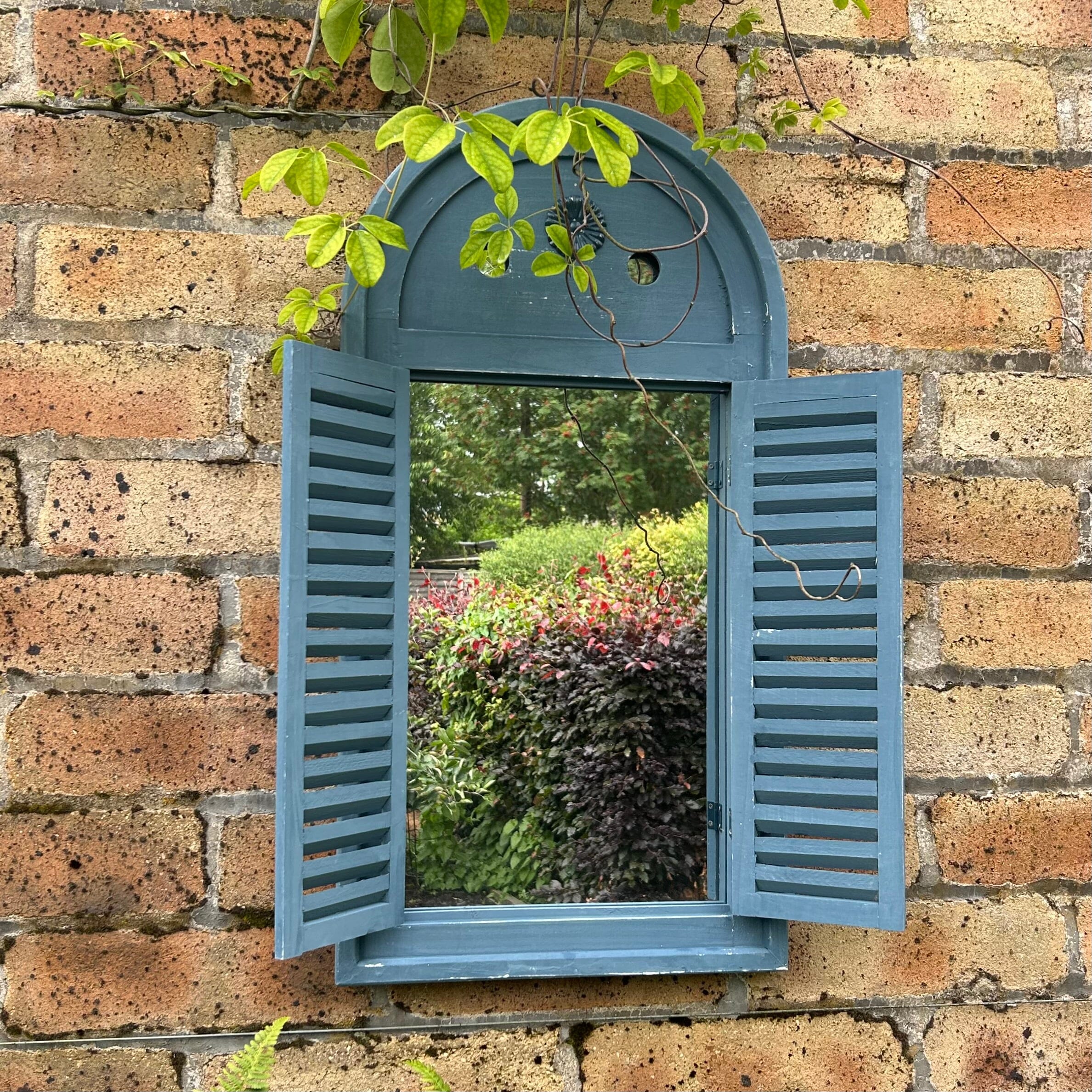 Louvre Garden Mirror Blue