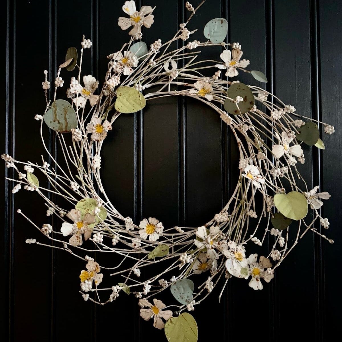 Metal Flower Wreath metal wreath Henderson's 