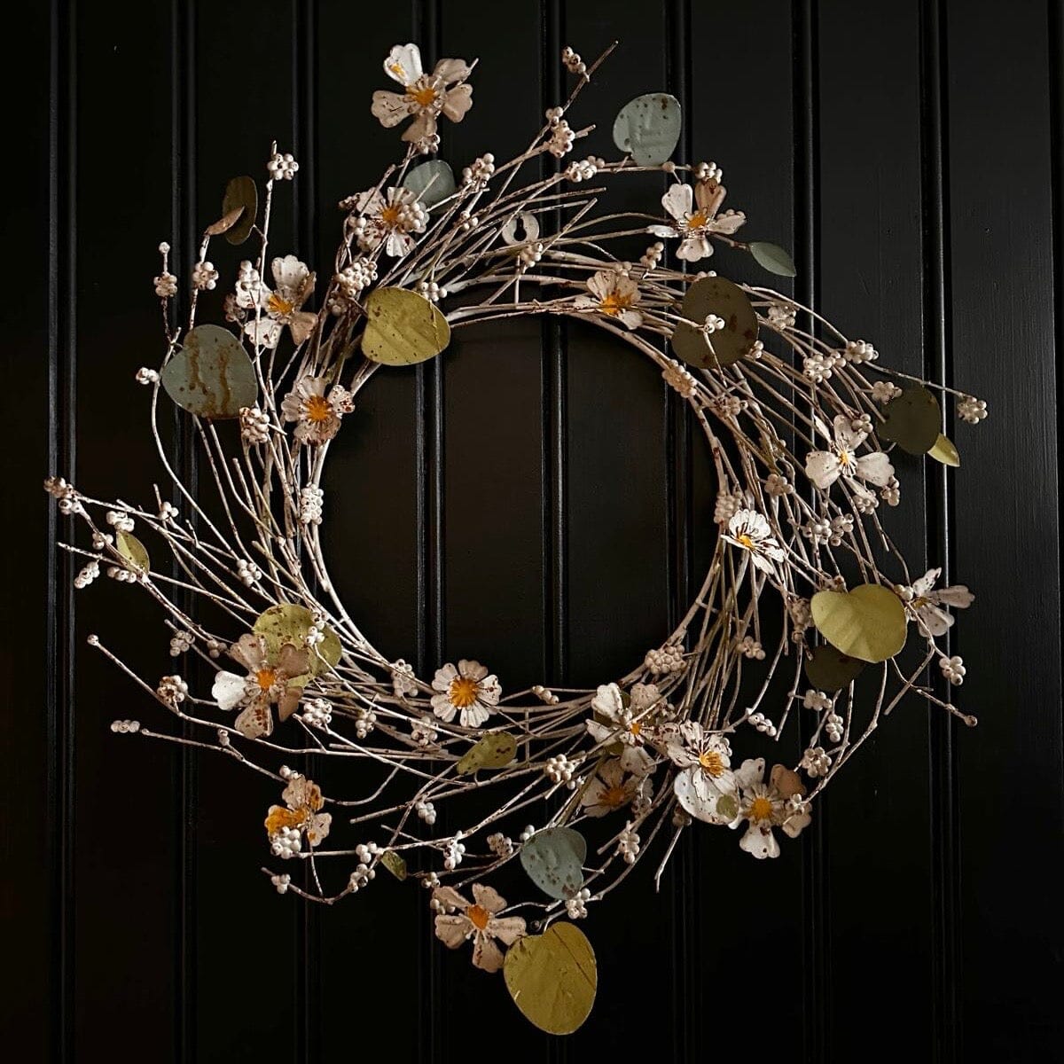 Metal Flower Wreath metal wreath Henderson's 