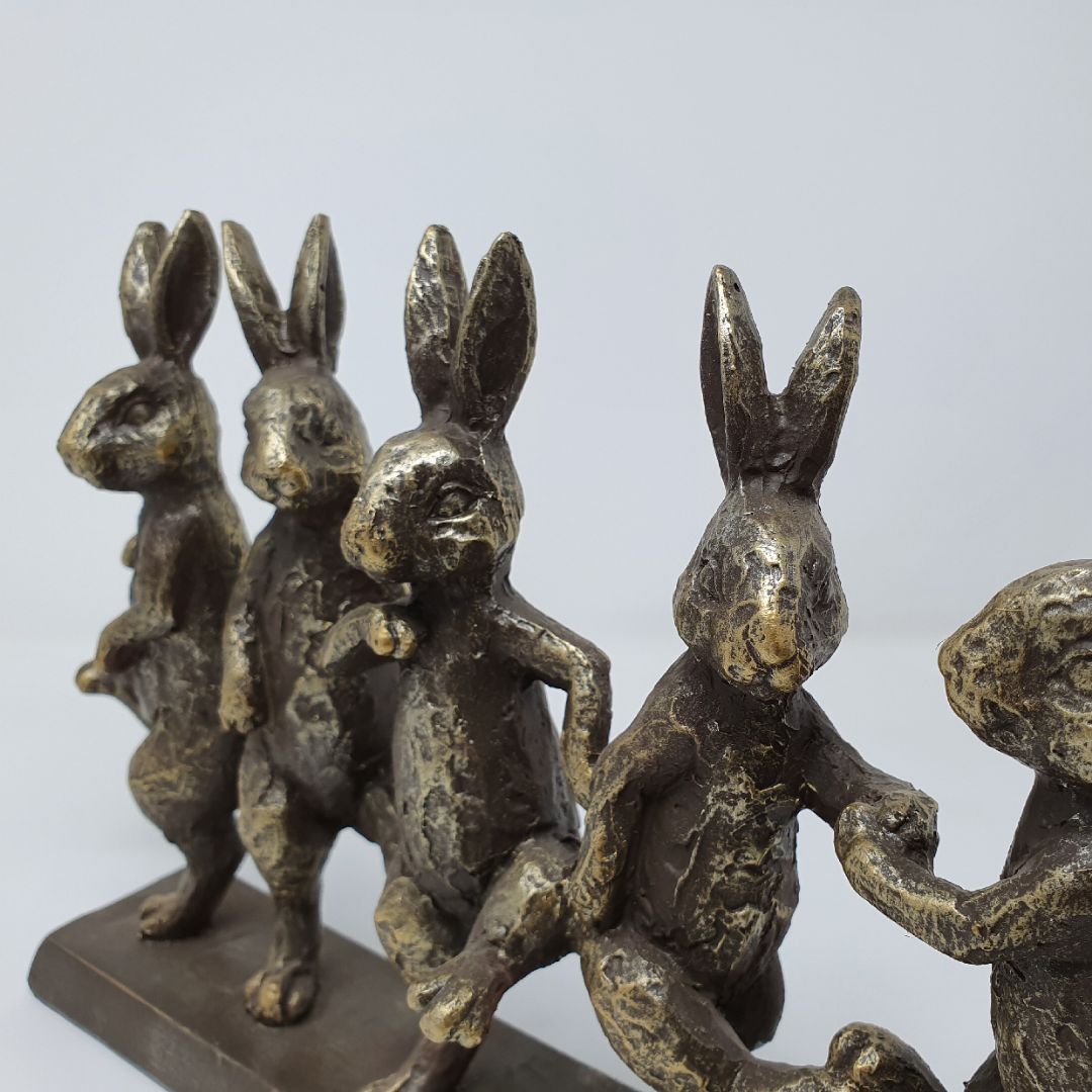 Dancing Hares Sculpture