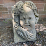 Cherub Wall Plaque Garden Wall Plaque Henderson's 