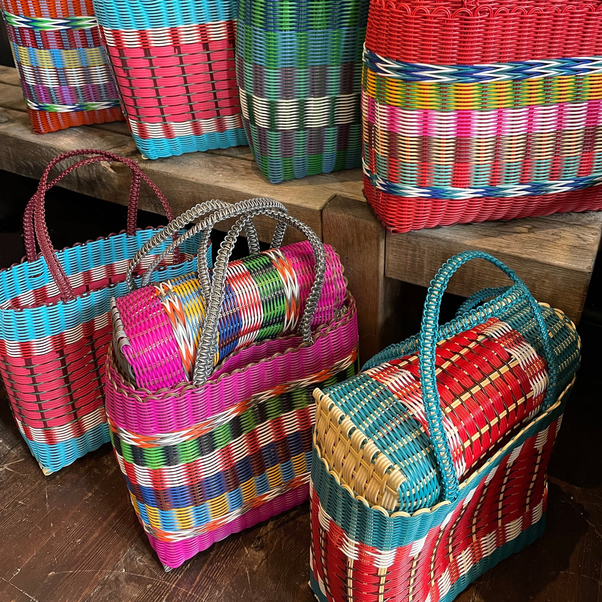 Fair Trade Woven Basket | Recycled Plastic Basket | Henderson's