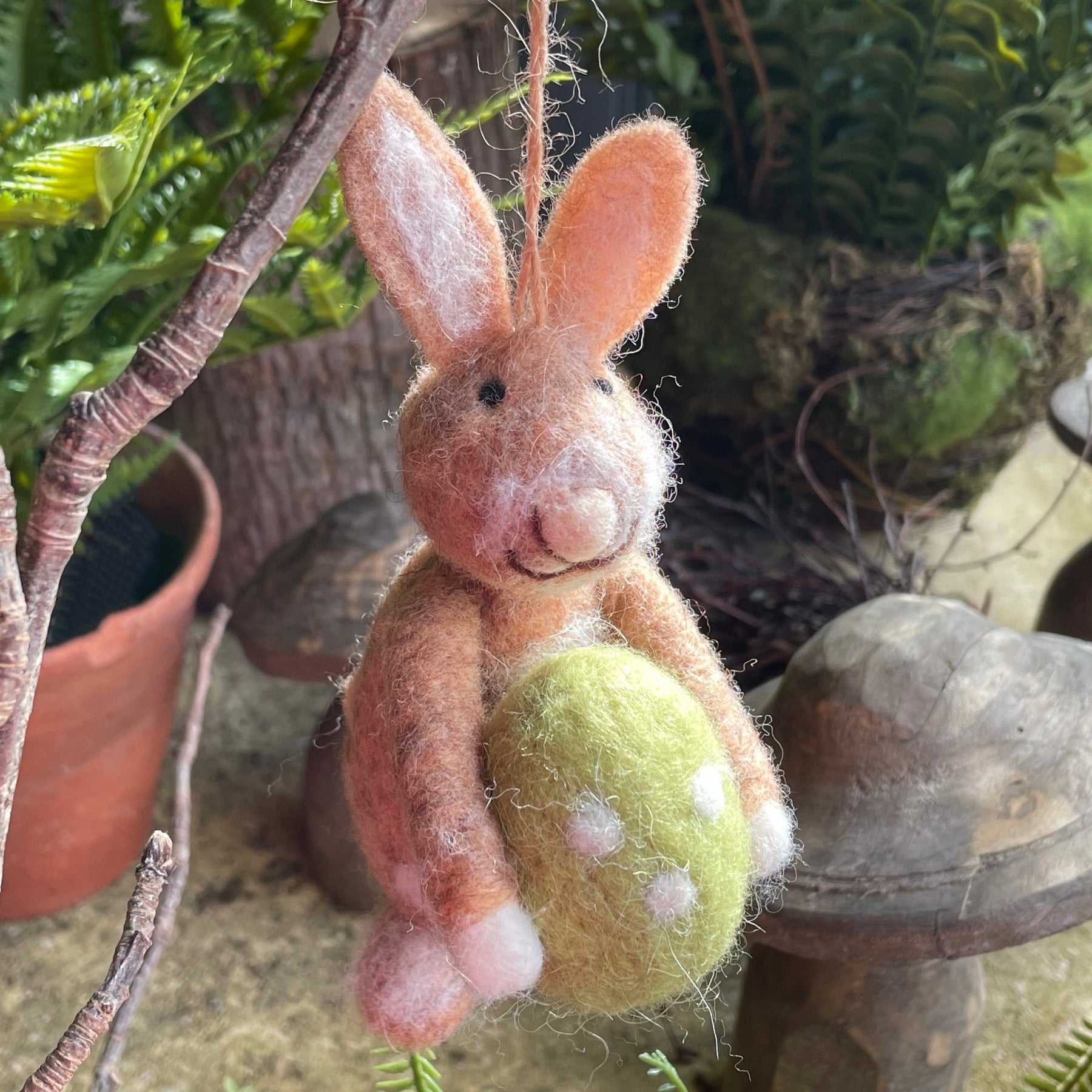 Felt Bunny Decoration Easter Bunny Henderson's 