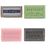 Gift Box of Soap French Soap Henderson's Verbina, English Rose, Opium 