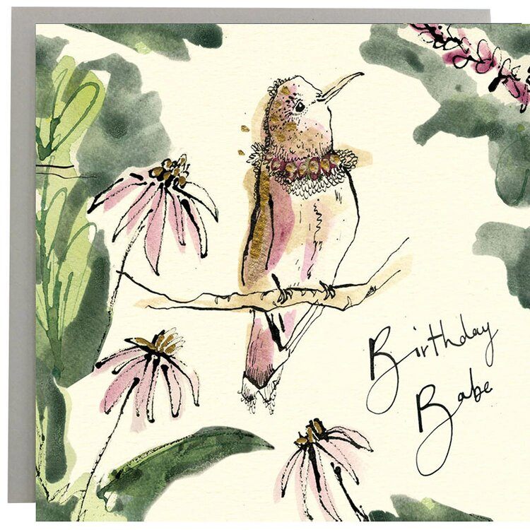 Greetings Cards By Anna Wright Greetings card Henderson's Birthday Babe 