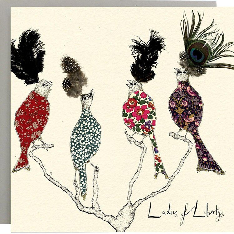 Greetings Cards By Anna Wright Greetings card Henderson's Ladies Who Lunch 