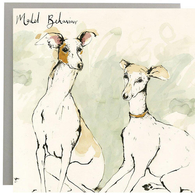 Illustrated Greeting Cards Greetings card Henderson's Model Behaviour 