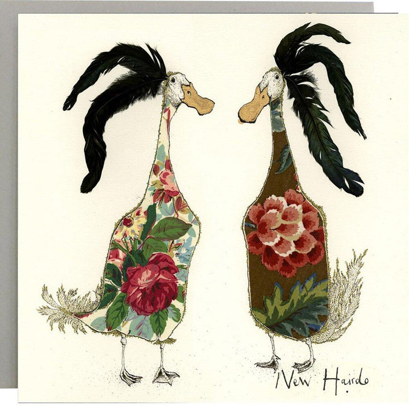 Illustrated Greeting Cards Greetings card Henderson's New Hairdo 