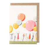 Illustrated Greetings Cards Greetings card Henderson's Balloon Party 