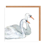 Illustrated Greetings Cards Greetings card Henderson's Beautiful Swans 