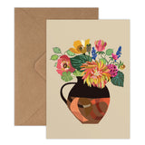 Illustrated Greetings Cards Greetings card Henderson's Coral Jug 