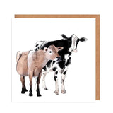 Illustrated Greetings Cards Greetings card Henderson's Friendly Cows 