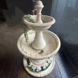 Reconstituted Stone Fountain Planter Water Feature Henderson's 