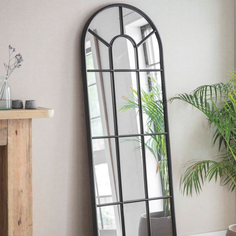 Tall Arched Window Pane Mirror Mirrors Henderson's 