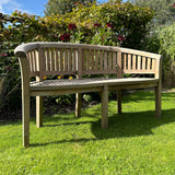 Teak Banana Bench Teak Garden Bench Henderson's 