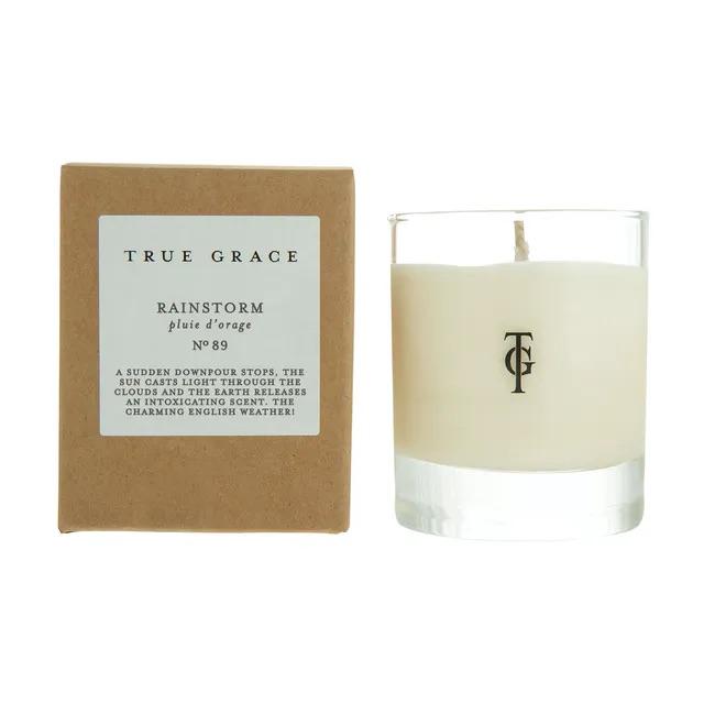 True Grace Boxed Candle Scented Candle Henderson's Rainstorm 
